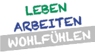 Logo: leben arbeiten wohlfühlen