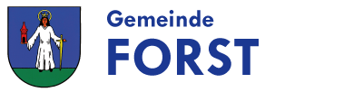 Logo: Gemeinde Forst (Link zur Startseite)